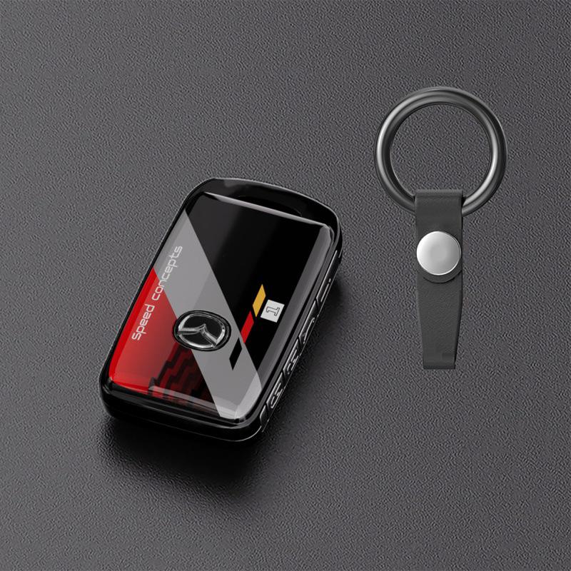 Mazda Key Case: Fits CX4, Axela, CX5, Atenza, M3, CX30 - Painted Shell