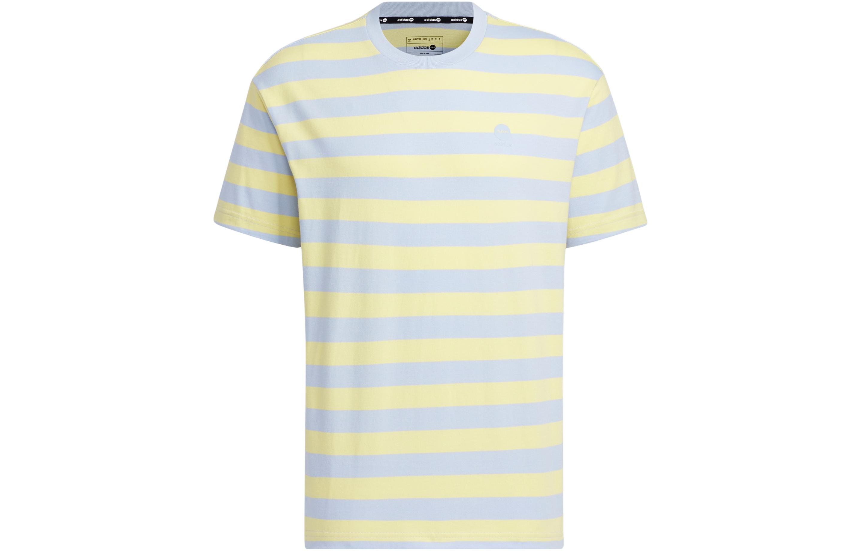 Adidas Neo T Shirt Unisex Light Pink Blue IA4977 XS