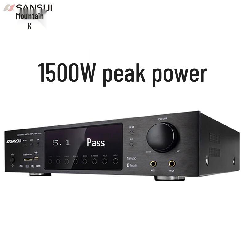 SANSUI T5 5.1-Channel Home Theater Ceiling Speaker System CN Plug (adapter Included)