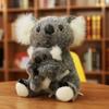 Koala Animal Bear Plush Toys Sitting Mother And Baby Koala Stuffed Plush 28cm