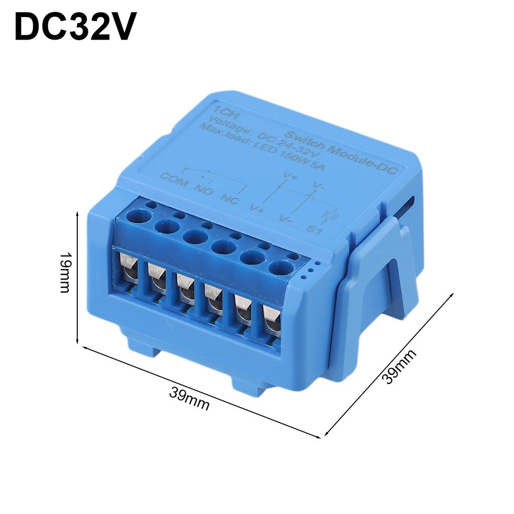 Smart Switch Module Compatible with For Tuya and For ZigBee Remotely Controlled Mini Device for Various Scenarios