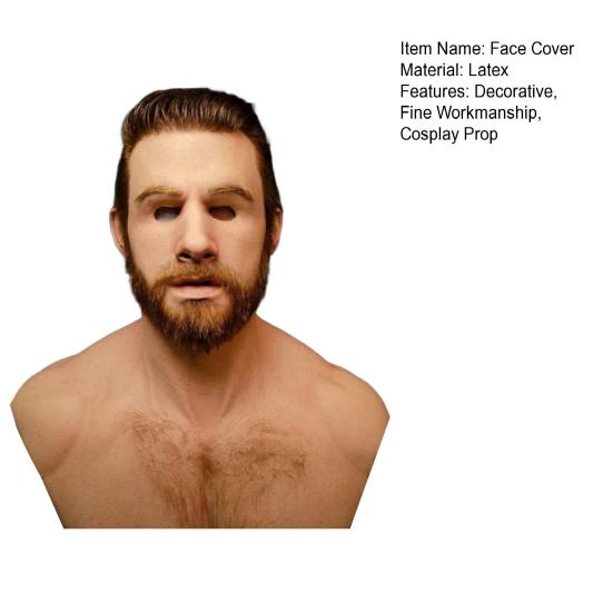 Elder Costume Headwear Realistic Grandmother/Grandfather/Male/Girl Comfortable Wear High Toughness Soft Cosplay Props