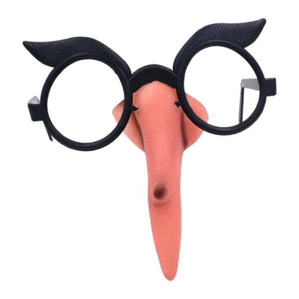 Witch Nose Glasses Decorative Frame Fancy Dress Halloween Costume Accessories for