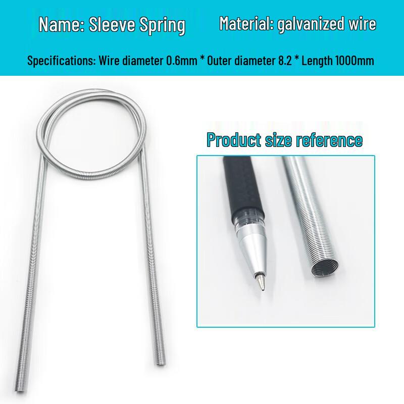 Flexible Stainless Steel Wire Protector Spring Sleeve