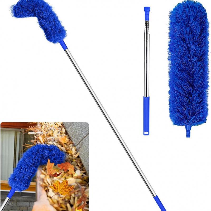 Telescopic Chenille Ceiling Fan and Feather Duster Set