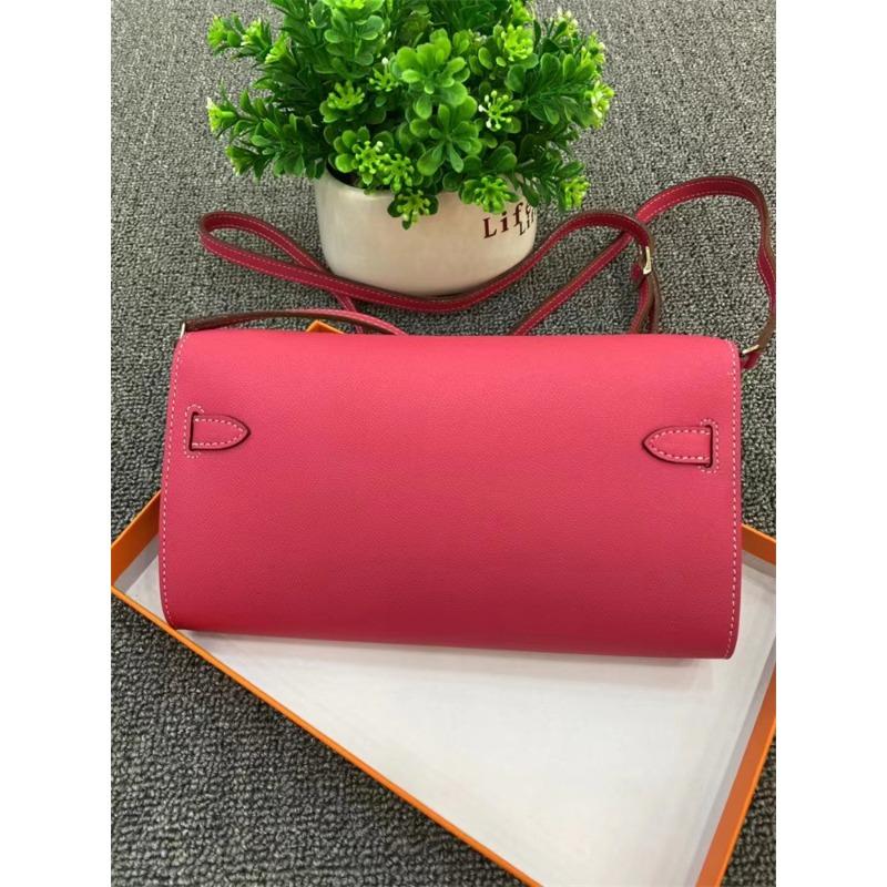 Sac femme première couche cuir de vachette bandoulière réglable long portefeuille KL bandoulière unique bandoulière fermeture éclair cuir de vachette petit sac carré tendance