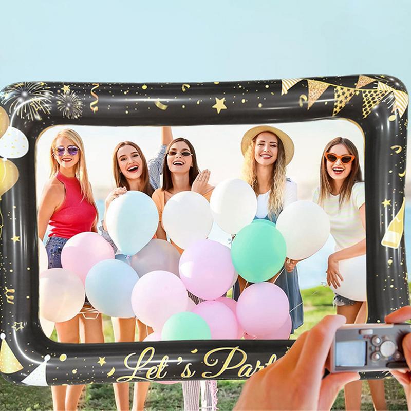 Photo Booth Frame Prop Photo Props Selfie Picture Frame Large Backdrop Background Party Supplies For Birthday Wedding Engagement
