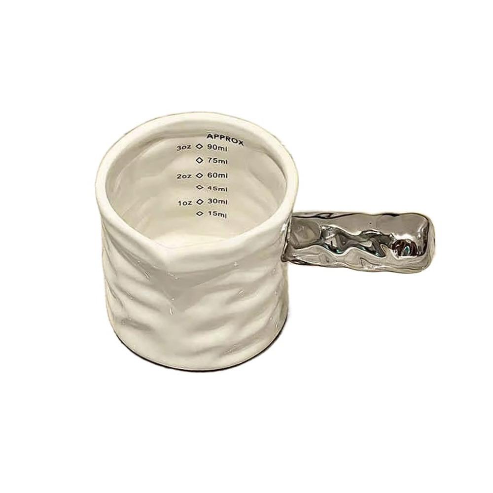 With Handle Ceramic Milk Jug Heat-resistant Coffee Extraction Cup Exquisite Small Milk Jar  Spice