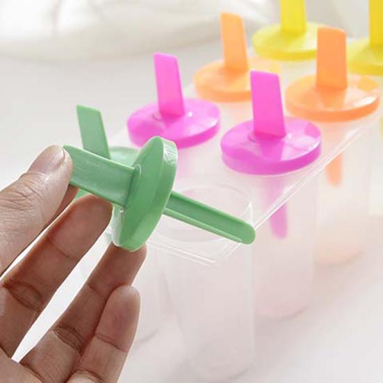 DIY Popsicle Mold Anti-deformed Reusable 8 Cavity Design Ice-lolly Maker Kitchen Tools