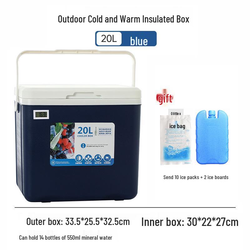 

Изолированное переносное ведро для льда для кемпинга на открытом воздухе и пикника