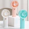 Rechargeable Mini Desk Fan Battery Operated Cooling Device For Home Office Travel Quiet Personals Airflows Tool