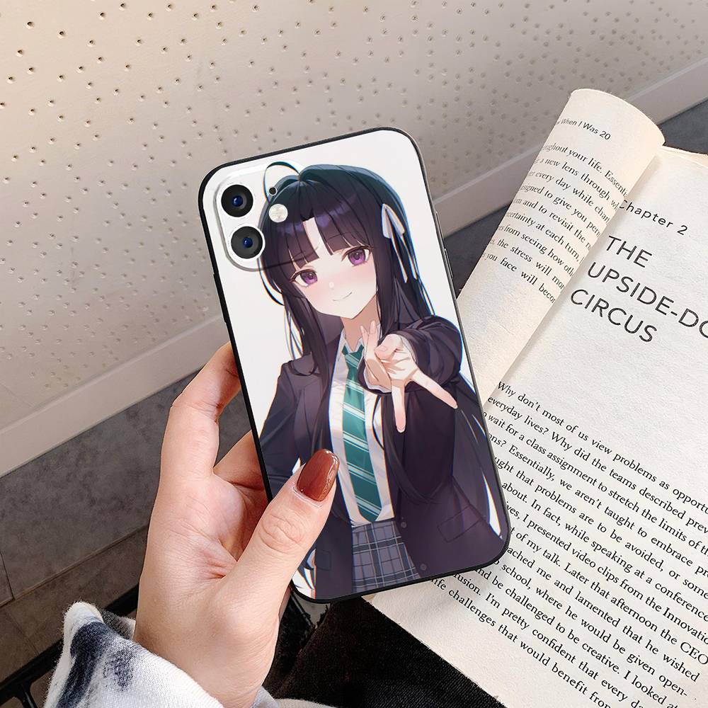 Awa Subaru Music Animation G-GIRLS BAND CRY Phone Case For IPhone 17 Air 16 15 14 13 Pro Max 11 12 Black Silicone Cover