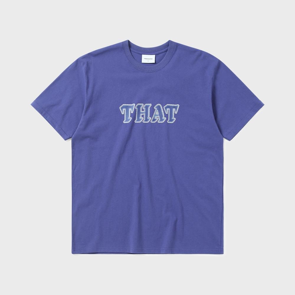 Эта Футболка с Логотипом ThIs Is Never That Фиолетовая S