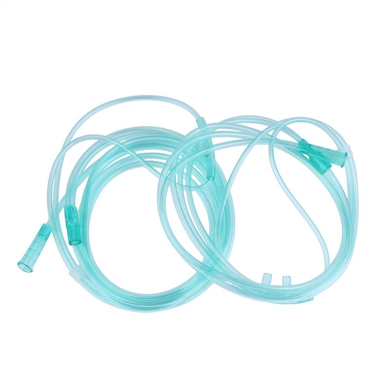 5Pcs 1.5M/2M Disposable Oxygen Cannulas Nasal Cannula Soft Nasal Oxygen Tubing O2 Cannula For Adults Medical Pipe Home Tube
