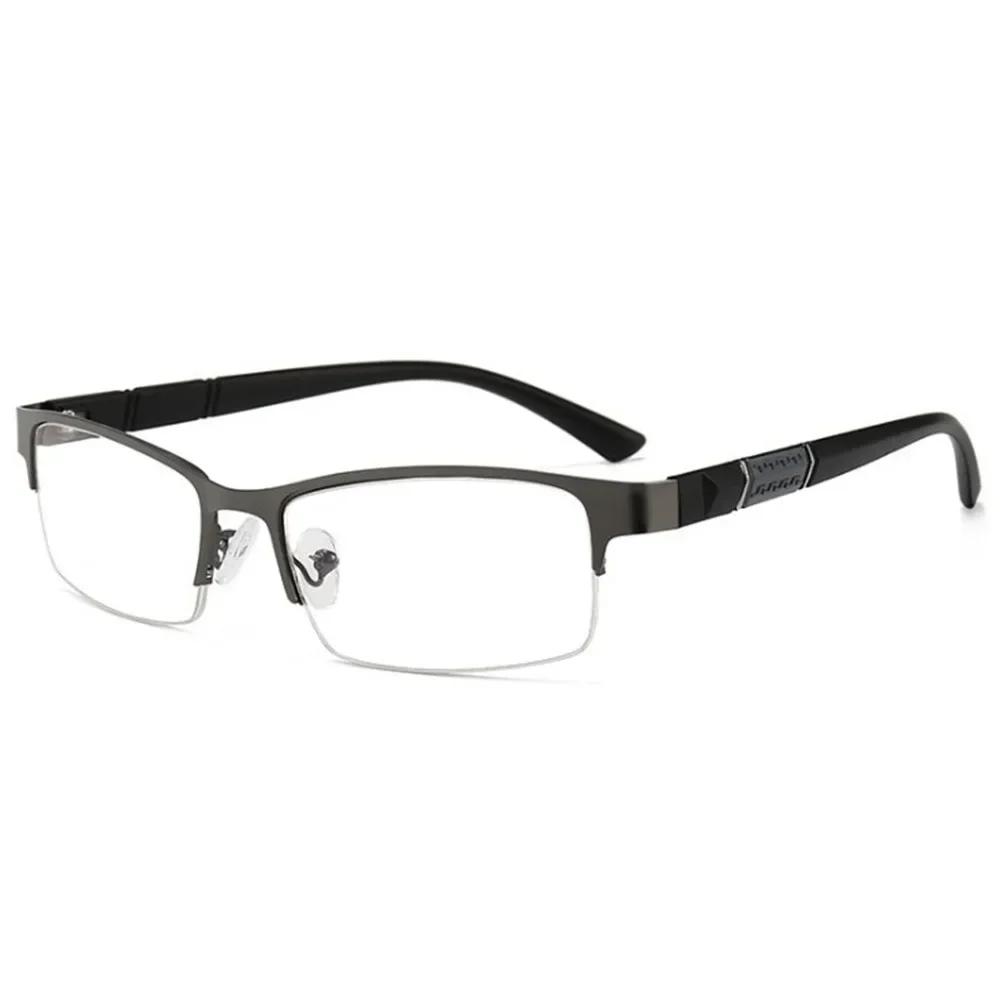 New Half Metal Frame Nearsighted Glasses Unisex Prescription Myopia 0 -0.5 -1 -1.5 -2 -2.5 -3 -4 -5 -6 Unisex Lentes Para Hombre