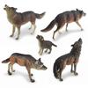 Stunning Static Pvc Wolf Figurine Ideal For Childrens Learning And Imagination Exploration