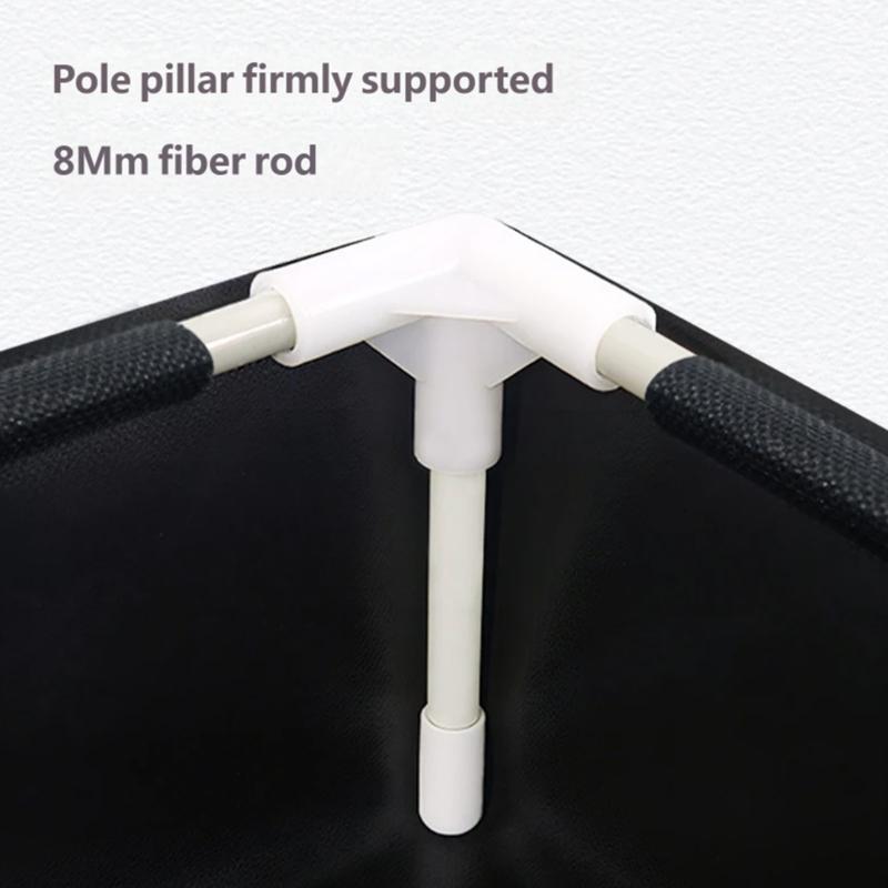 Camping Foot Rinse Tray Portable Outdoor Shower Pan with Raised Wall PVC Water Collection Design for Travel Cleaning and Pet Wash Tasks