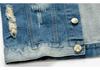 Men's Cool New Korean Slim Fit Denim Vest, Plus Size Sleeveless Casual Trendy Apparel