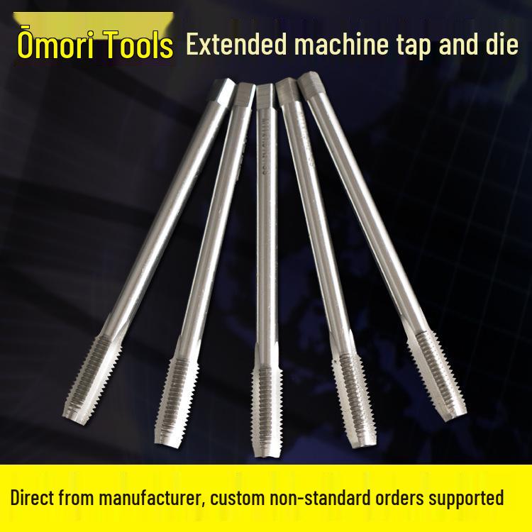 High-Speed Steel M3-M8 Taper Tap, Coarse/Fine Fully Ground 6542. M2 90mm