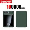 Lenovo 500000mAh Kabellose Magnetische Powerbank 22.5w Super Schnellladefunktion Tragbare Externe Akku-Bank Für Iphone Samsung