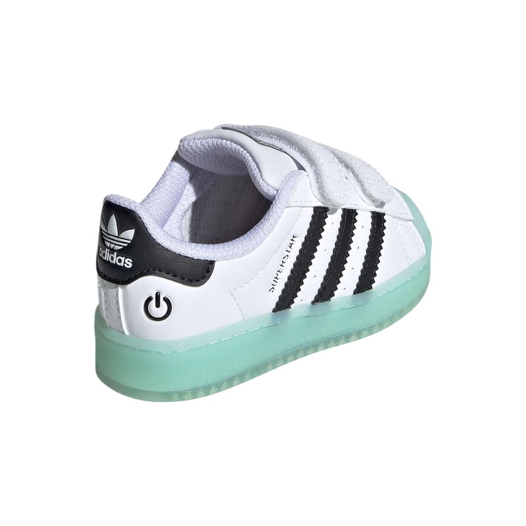adidas Superstar Bequeme Niedrige Kinder-Skateboardschuhe Weiß Kinder IG7005