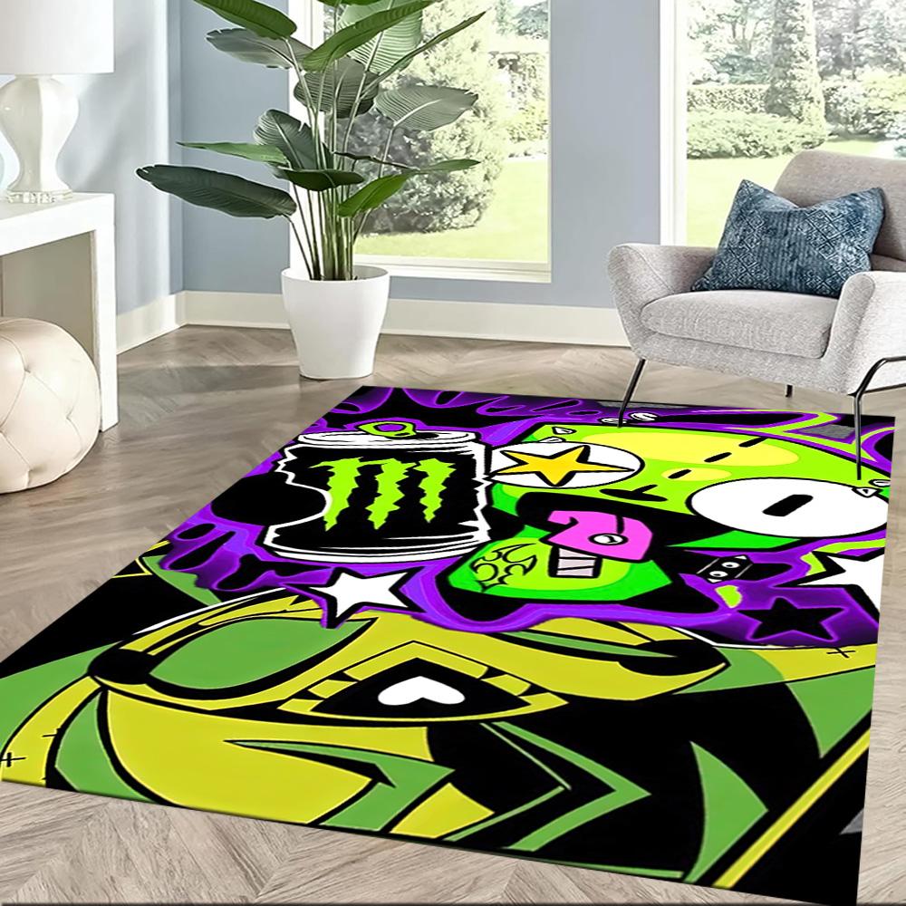 Invader Zim Square rugs are a great choice for living rooms, bedrooms, home décor, and as gifts.