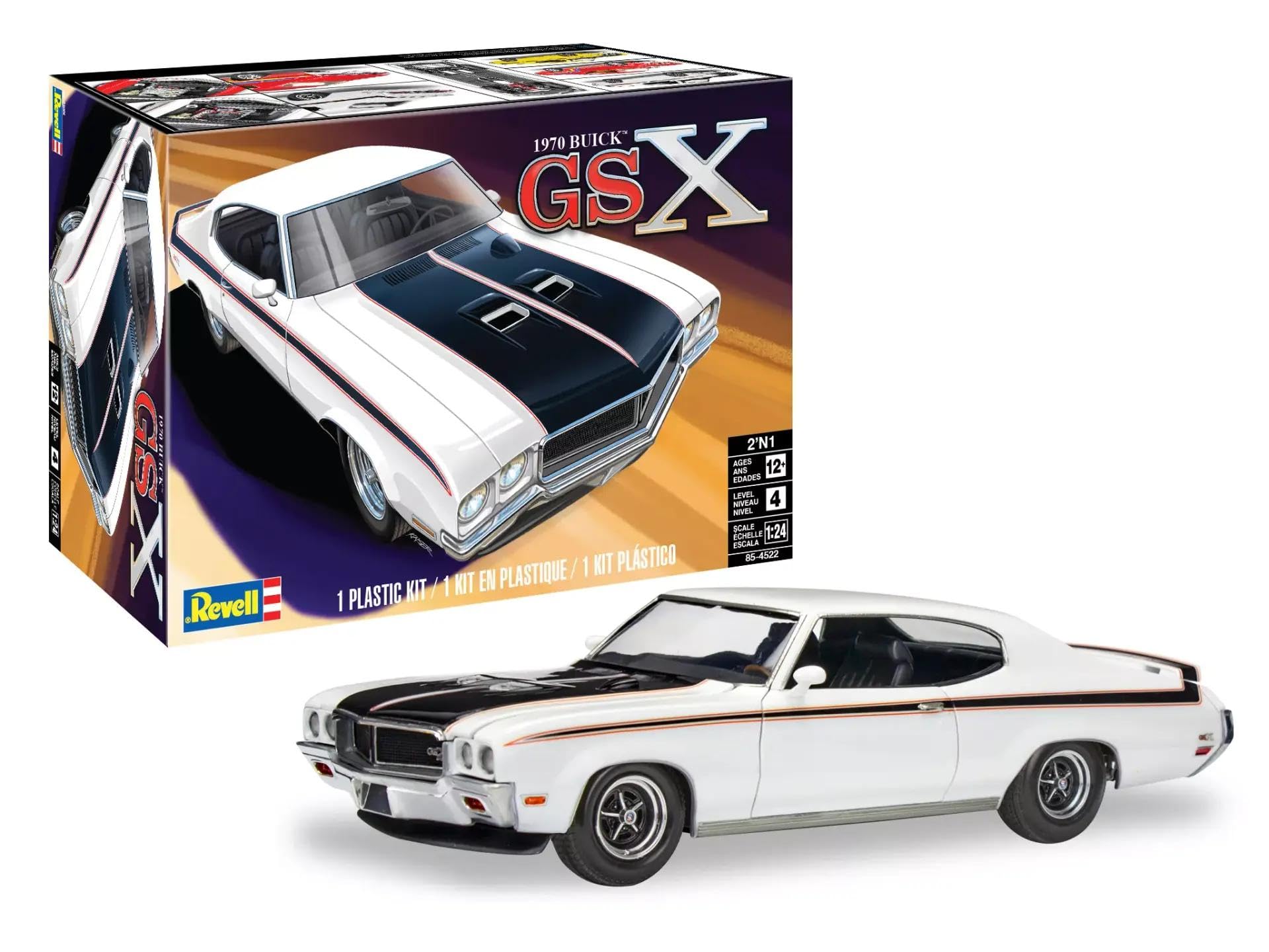 

America Revell 70 Buick GSX Plastic Model 14522 1/24 2 N1