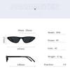 Ladies Glasses, Small Frame Triangle Fashion Sunglasses, Metal Hinges