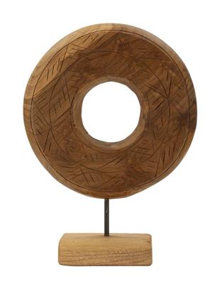 Skulptur Dorat Teak Cm 28X10X38