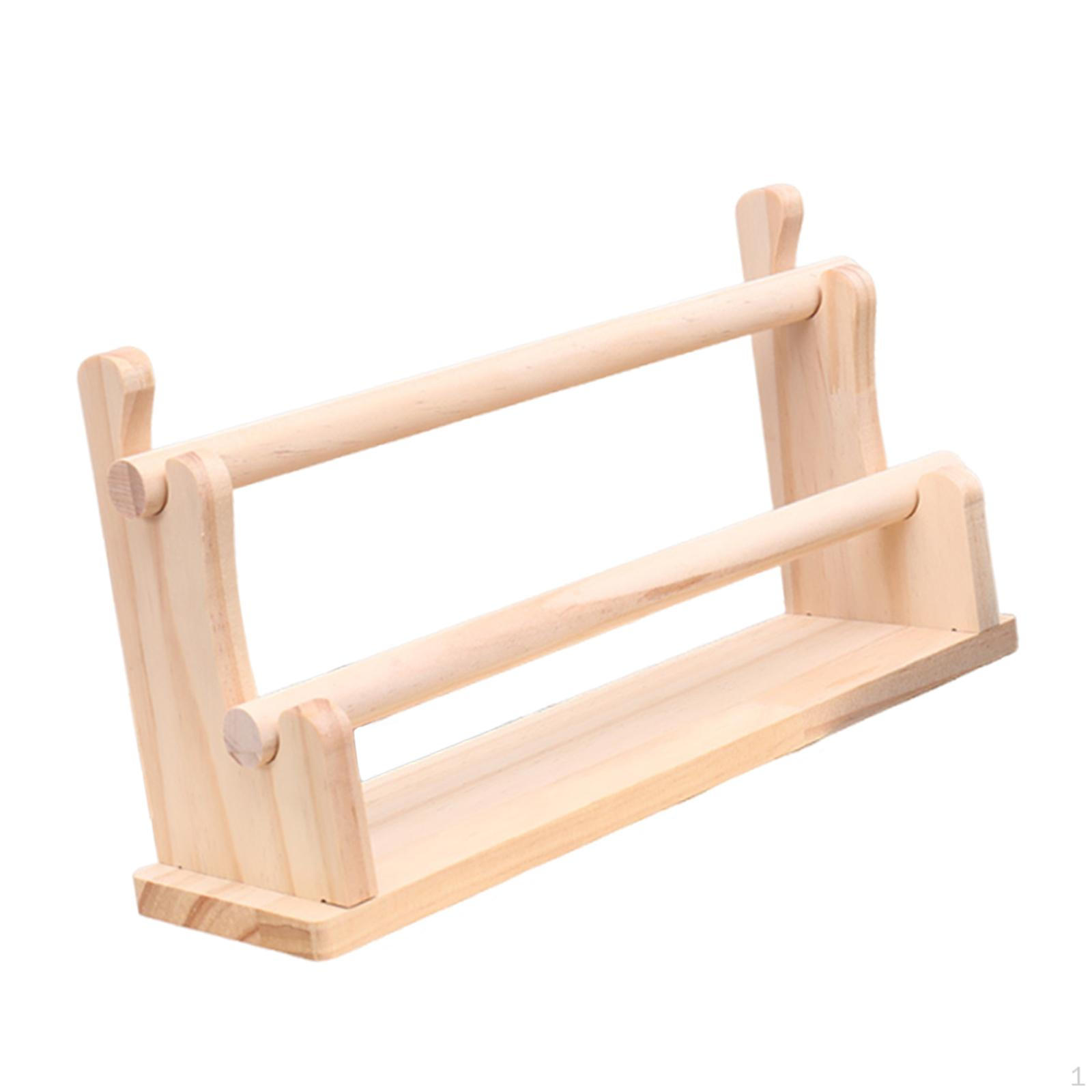 

Bangle Bracelet Holder Scrunchie Organizer Wristwatch Rack for Home Storage 2 Tiers