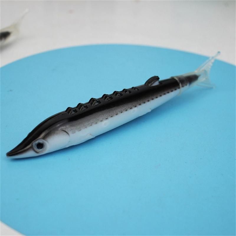 6Pcs Fish Shape Ballpoint Pen Novelty Writing Pen Christmas Stocking Fillers for Student Reward Birthday Party Favor