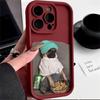 EMO Puppy for iPhone16plus Mobile Phone Case 12promax Anti-drop 14 Matte 13 Apple XS Niche