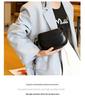 2024 Trendy Candy Color Women's Large Single Shoulder Crossbody Bag - Hard Shell Fashion Square Bag