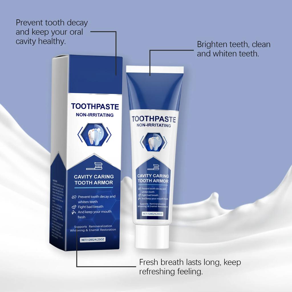 120g Tooth Decay Repair Toothpaste Whitening Dental Cleaning Oral Hygiene Stain Remove Fresh Breath Anti Decay Toothpaste