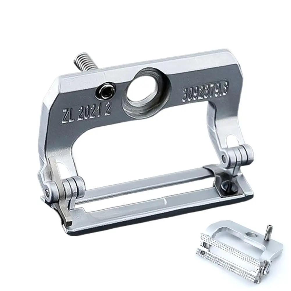

New Thin&Elastic Fabrics Presser Foot W/Spring Base,For Hole Jack/Juki Computerized Sewing 1790/781 Button Series Machine W0D8