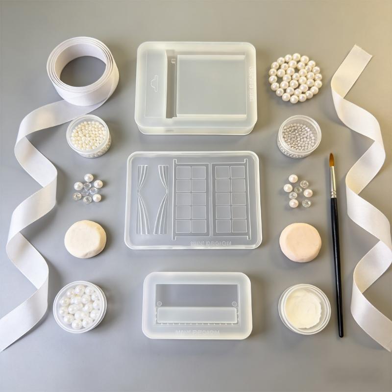 Easy Releasing Silicone Box Mold Handmade Moulds for Dolls Toys Simple Demolding Process Perfect for Beginners Crafting