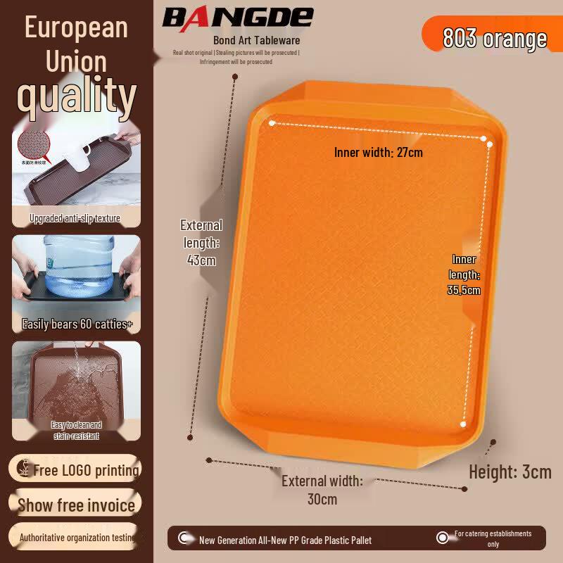 Plastic Serving Tray