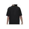 Jordan Pure Color Patch Crew Neck Short Sleeve T-Shirt Men Tops Black DZ7314-010