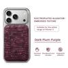 Crocodile Pattern Electroplated Phone Case for iPhone 15/14/13/12 Pro Max with Large Hole Design