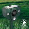 Solar Ultrasonic Repeller with PIR Motion Sensor 5 Alarm Modes IPX4 Waterproof Supoort Wall-mounted