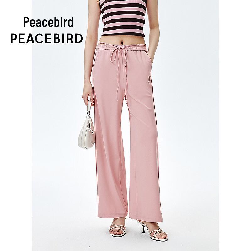PEACEBIRD Women s Wide-Leg Knit Pants M