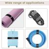 Cinghie Riutilizzabili Robuste a Velcro, Fascette Stringacavi in Nylon Tagliabili da 5m con 20 Fibbie, Diverse Larghezze per Cavi del Rimorchio e Raggruppamento Esterno