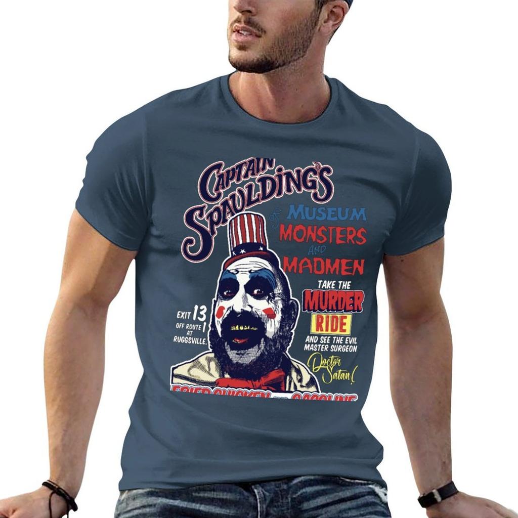 Capito Spaulding T-shirt Printed T-shirts For Hounisexs Men's Graphic T-shirts