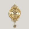 Funky Big Size Wall Clocks Hands Unique Living Desk Golden Wall Clocks Pendulum Modern Horloge Murale Luxury Design TY140YM1C2B2
