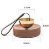 Mini Orin (Small but Great Sound) - Brass Singing Bowl with Long-Lasting Sound - Portable and Perfect for Buddhist Altars