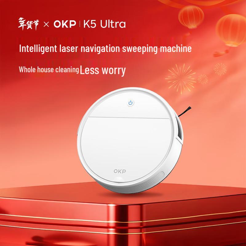 OKP K5 Ultra Robot Vacuum and Mop CN plug (adapter included)