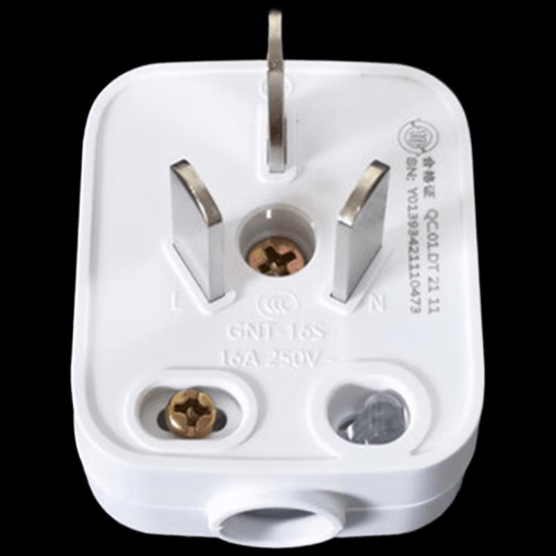 Gongniu 10A Three-Pin Power Plug