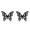 Butterfly Korean Temperament Stainless Steel Earrings - Versatile and Stylish Small Earrings for Women.