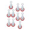 10pcs Waterline Fixed Pulley Medium Metal Automatic Poultry Products for Livestock Farm Chicken House