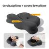 1pcs Memory Foam Pillow Slow Rebound Cervical Support Pillow Ergonomic Neck Pillow for Side & Back Sleepers